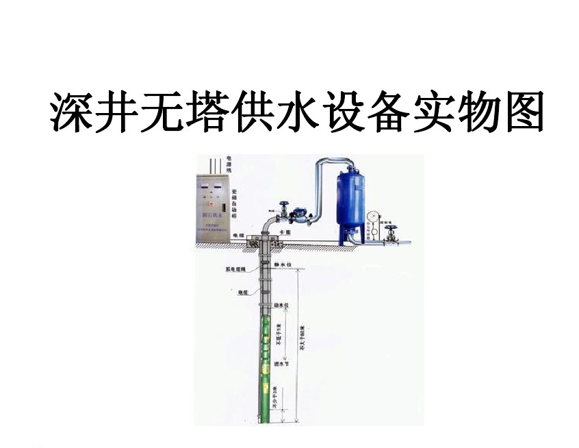 长春二道区井泵无塔式供水设备